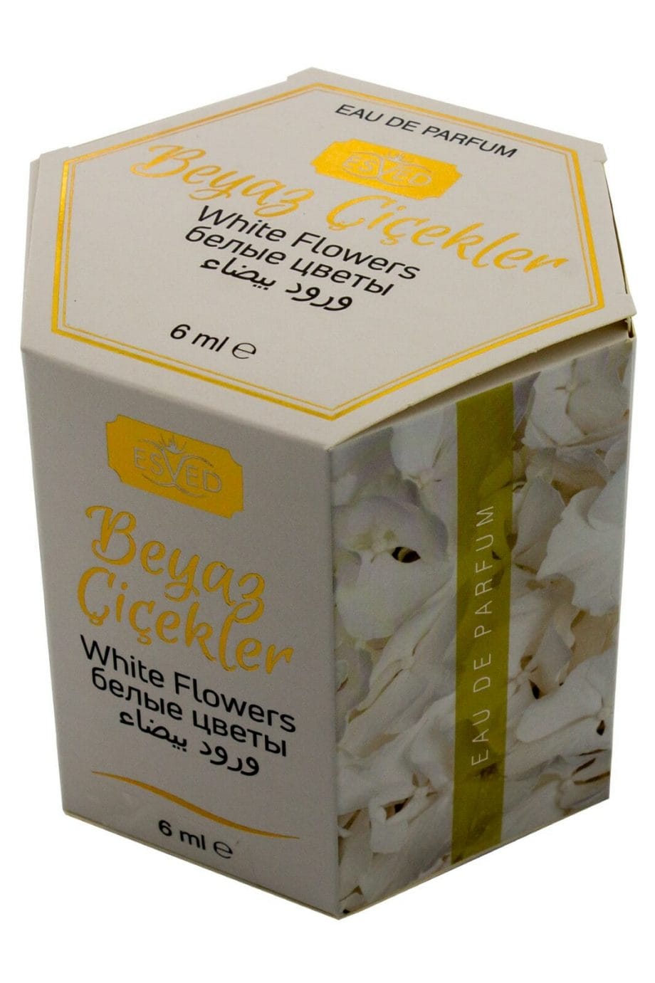beyaz çiçekler 6 ml 6 lı paket